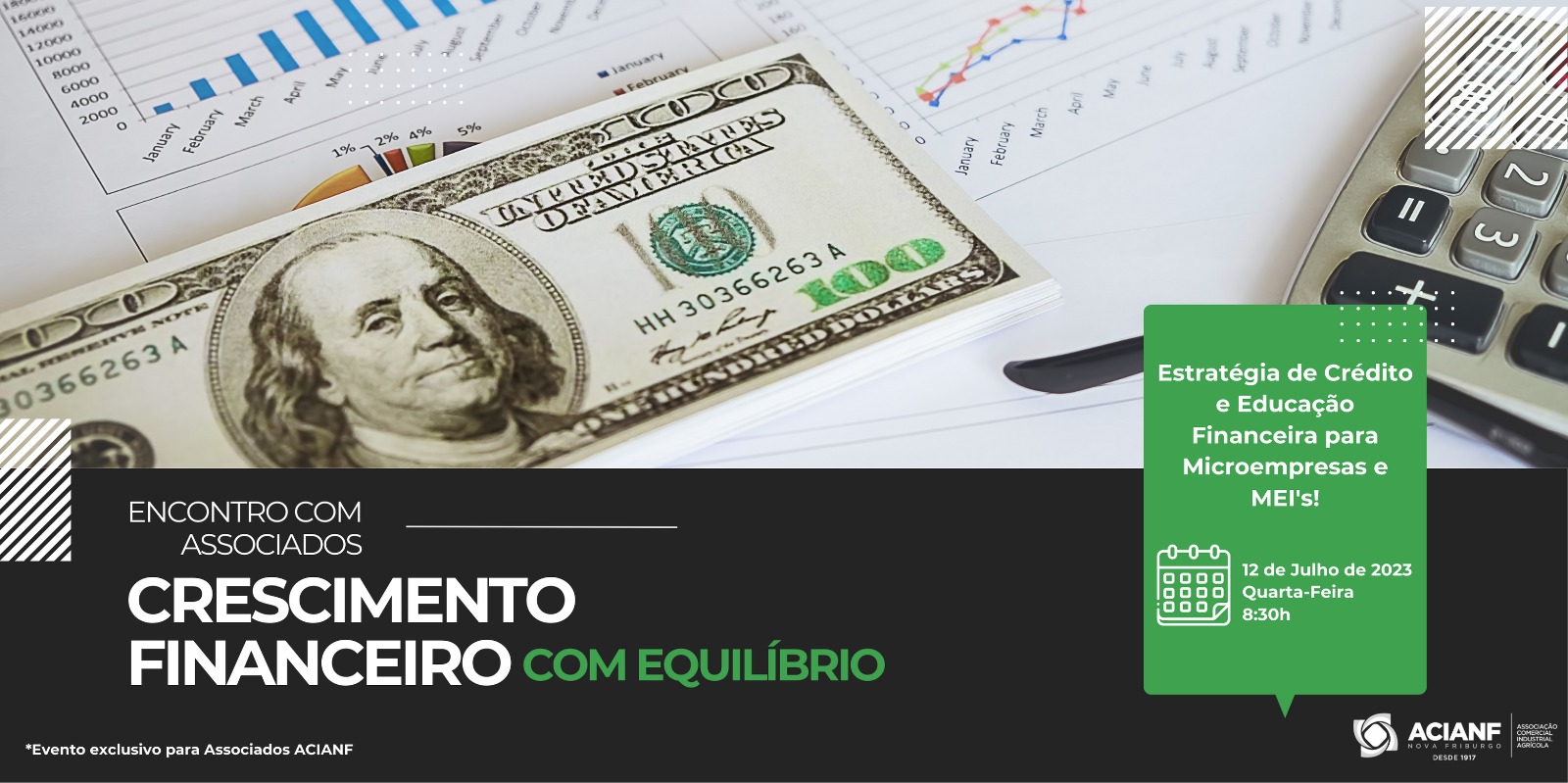  Crescimento financeiro é tema do Encontro de Associado