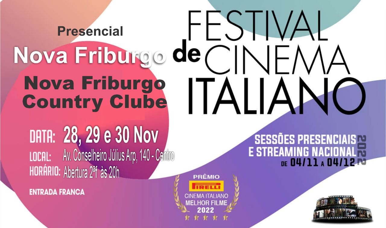 ACIANF apoia sessões do Festival de Cinema Italiano