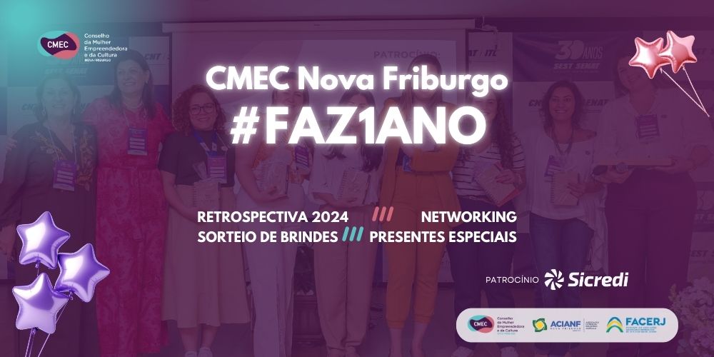 CMEC Nova Friburgo Celebra 1 Ano de Fortalecimento do Empreendedorismo Feminino