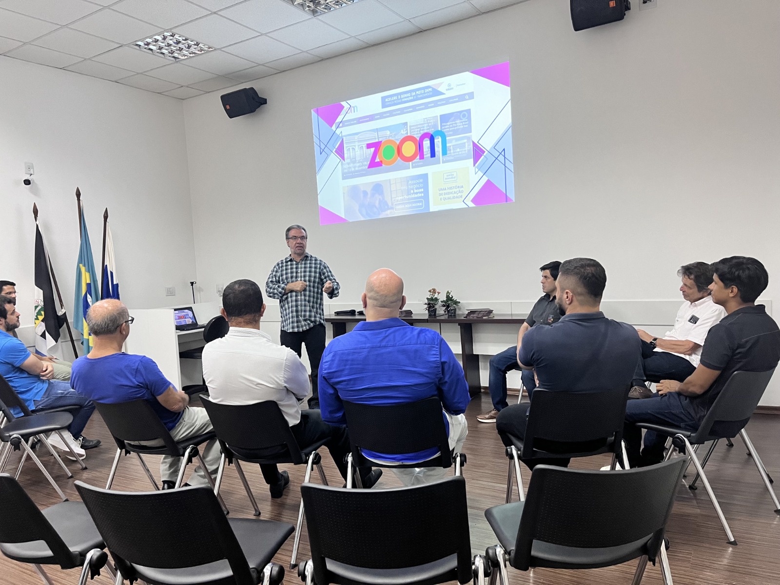 ZOOM e ACIANF se reúnem com antenistas e SpeedFiber para fortalecer parceria