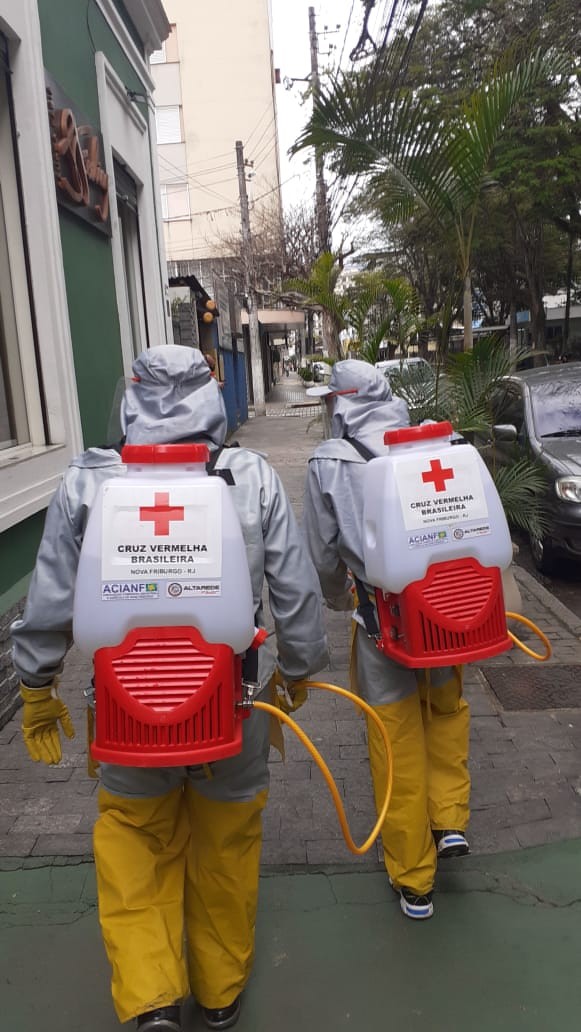 ACIANF APOIA AÇÃO DE DESINFECÇÃO E PREVENÇÃO DO CORONAVÍRUS 