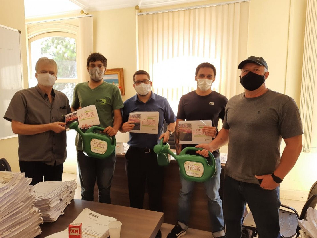 ACIANF e PMNF atualizam parceria no projeto Vamos Florir