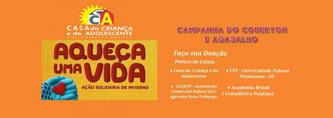 ACIANF é posto de coleta de cobertores e agasalhos