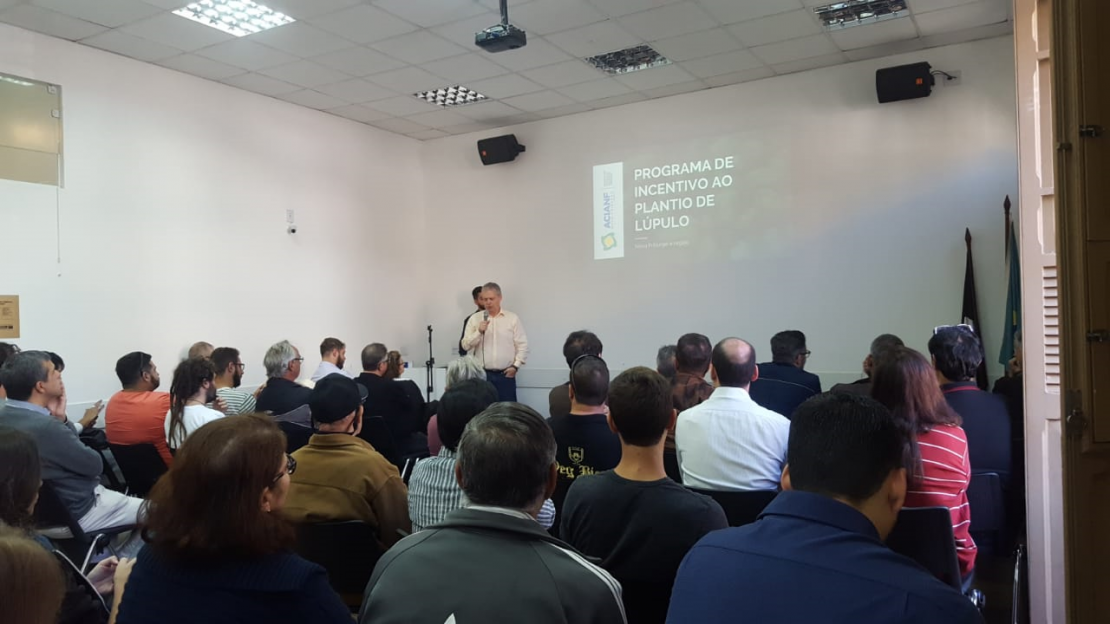 Acianf, Emater-Rio, Instituto Ibelga e Viveiro Paulo Cordeiro apresentaram o Projeto de Incentivo ao Plantio Regional do Lúpulo