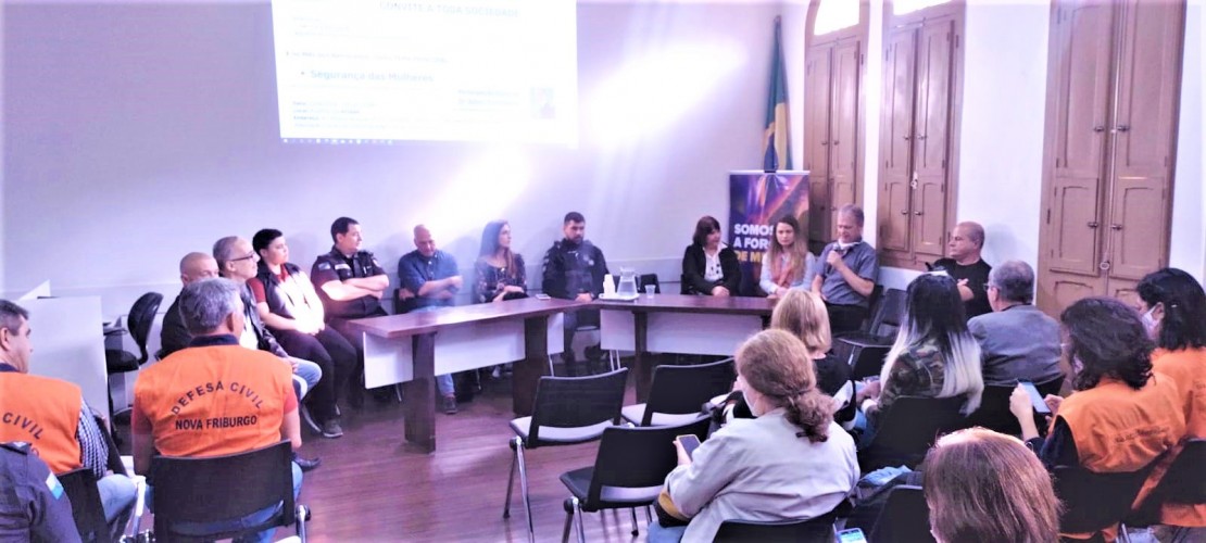 ACIANF recebeu reunião do Conselho Comunitário de Segurança de Nova Friburgo