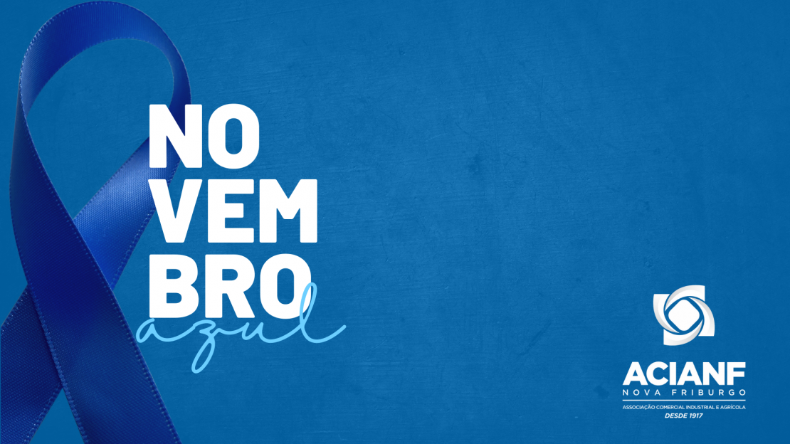 Campanha Novembro Azul: mês alerta para a conscientização e a importância do diagnóstico precoce do câncer de próstata.