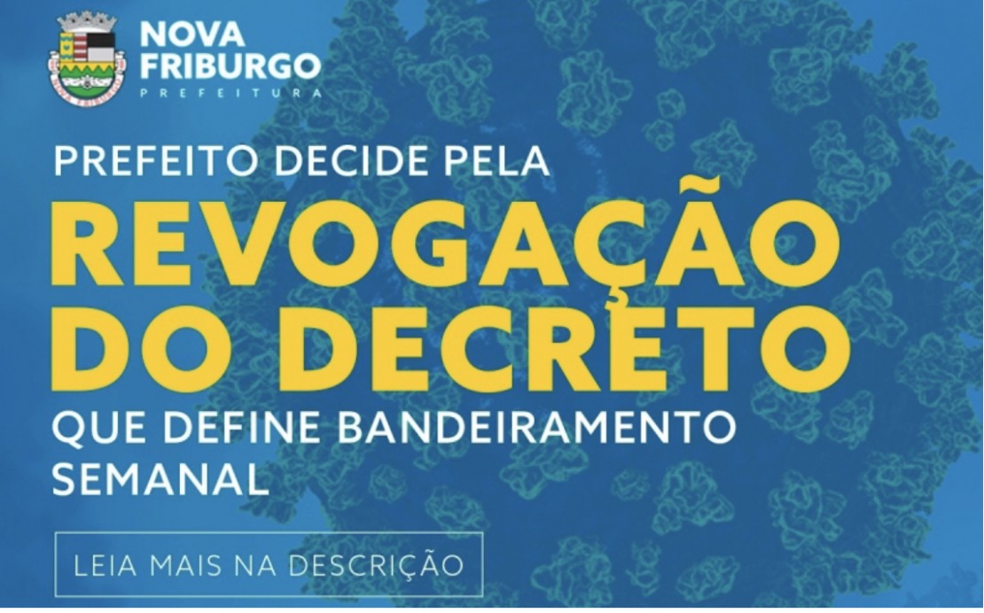 Decreto que define as atividades em funcionamento e embandeiramento será revogado