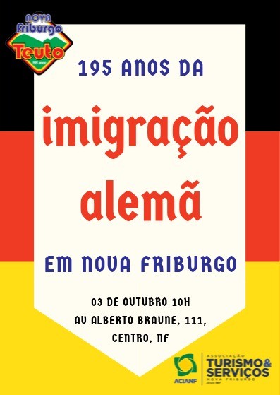 Evento comemora 195 anos da Imigração Alemã em Nova Friburgo