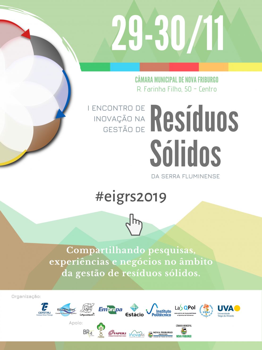 Evento de Resíduos Sólidos em Nova Friburgo