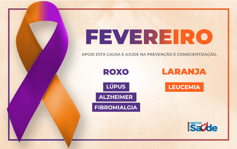 Fevereiro Roxo e Laranja 