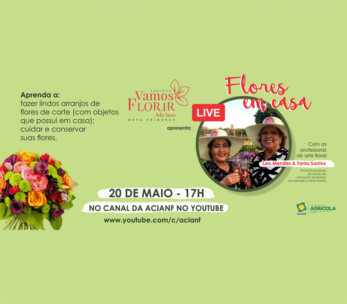 LIVE - FLORES EM CASA