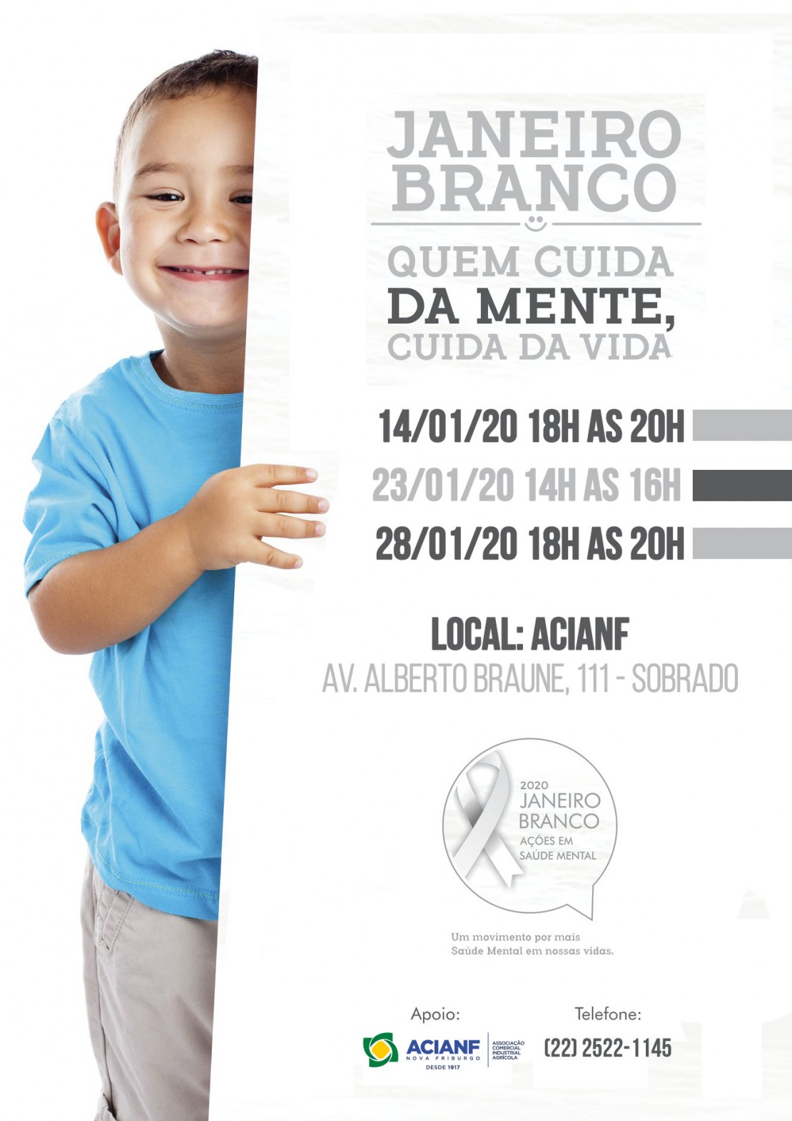 Palestras - Janeiro Branco 