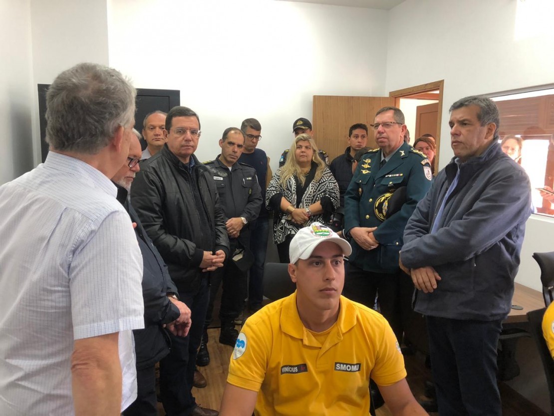 Presidente e Diretor Executivo da Acianf visitam o Centro de Operações
