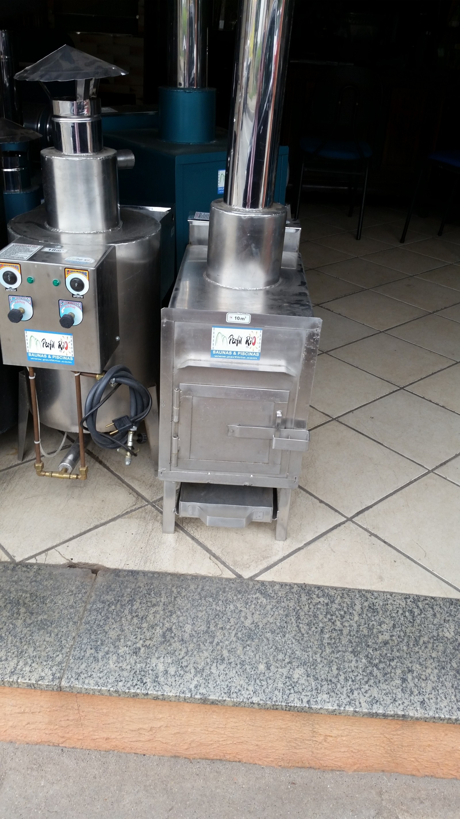 Gerador de vapor (saunas)