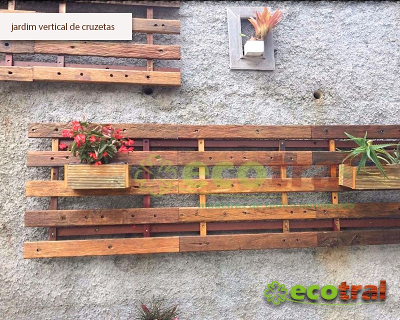 PAINÉIS RÚSTICOS INTERNOS & EXTERNOS EM DORMENTES E CRUZETAS